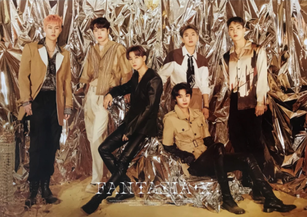 Официальный постер MONSTA X - FANTASIA X (ver. A) Официальный постер MONSTA X - FANTASIA X (ver. A)