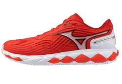 Теннисные кроссовки Mizuno Wave Enforce Tour 2 CC - fiery red/white/sun-dried tomato