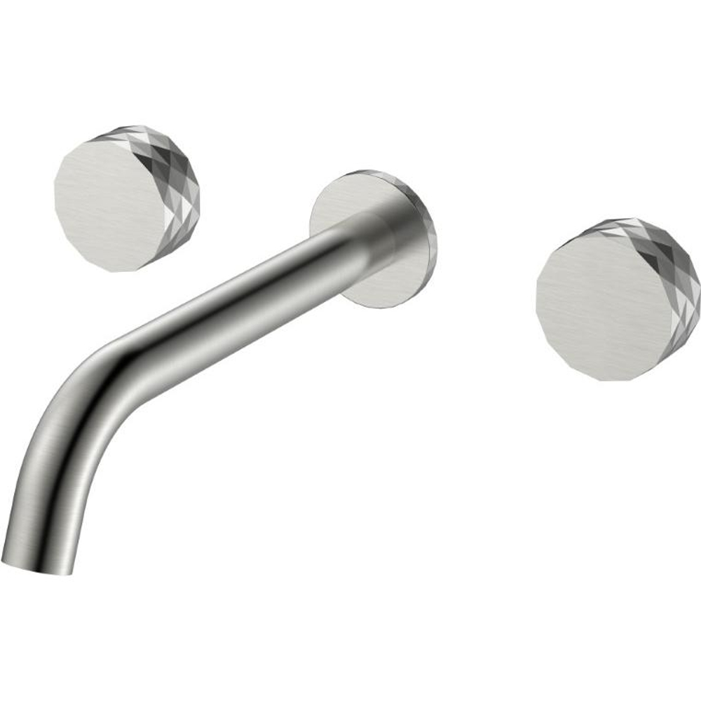 Смеситель для раковины Boheme STICK DIAMOND 152-2-NB.1, NICKEL BRUSH