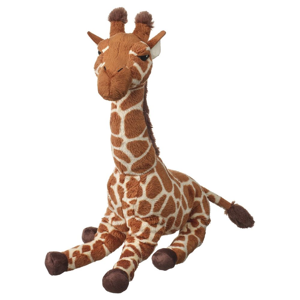 IKEA SANDLÖPARE  (ИКЕА САНДЛЁПАРЕ)  -  Мягкая игрушка - жирафёнок/коричневый 45 см