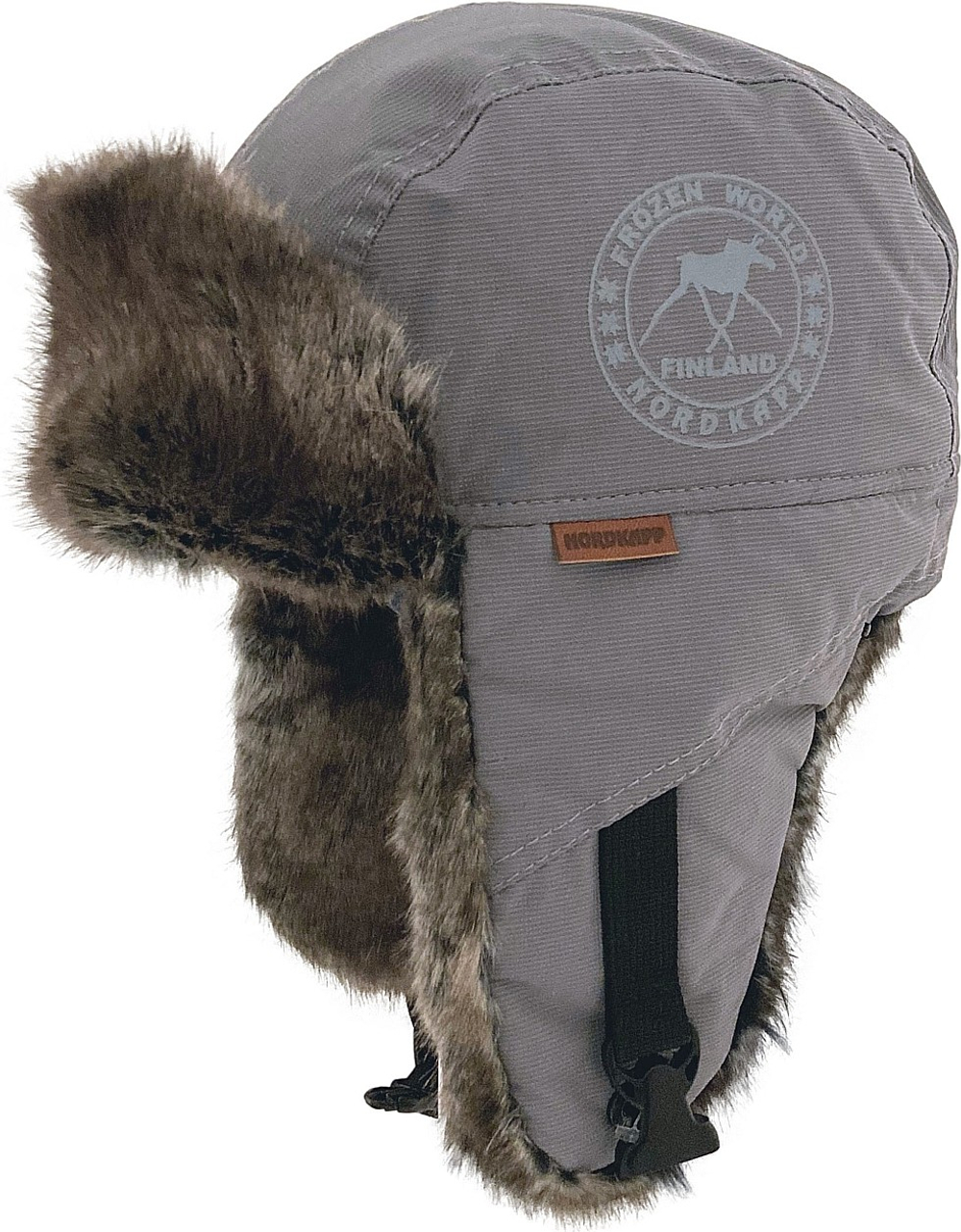 Шапка-ушанка NordKapp Pels MX Light Grey 427