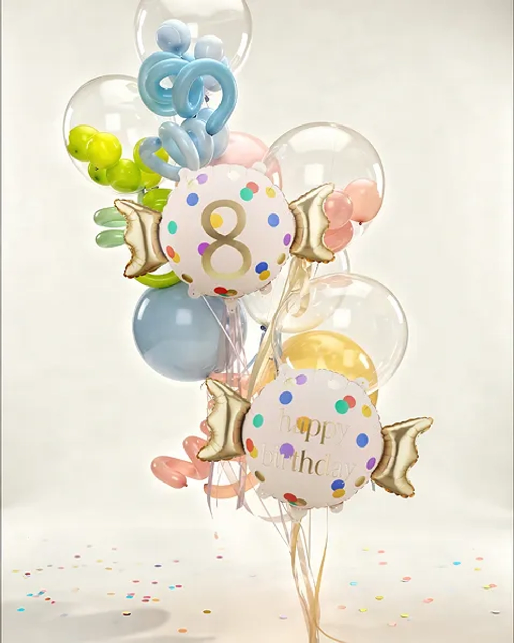 Шар конфетка "С Днём Рождения" [Happy Birthday] (60см)