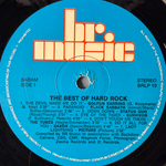 Сборник The Best Of Hard Rock (Бельгия 1987г.) Т