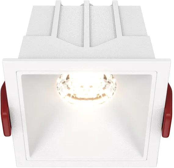 Точечный светильник Alfa LED DL043-01-10W3K-SQ-W Maytoni