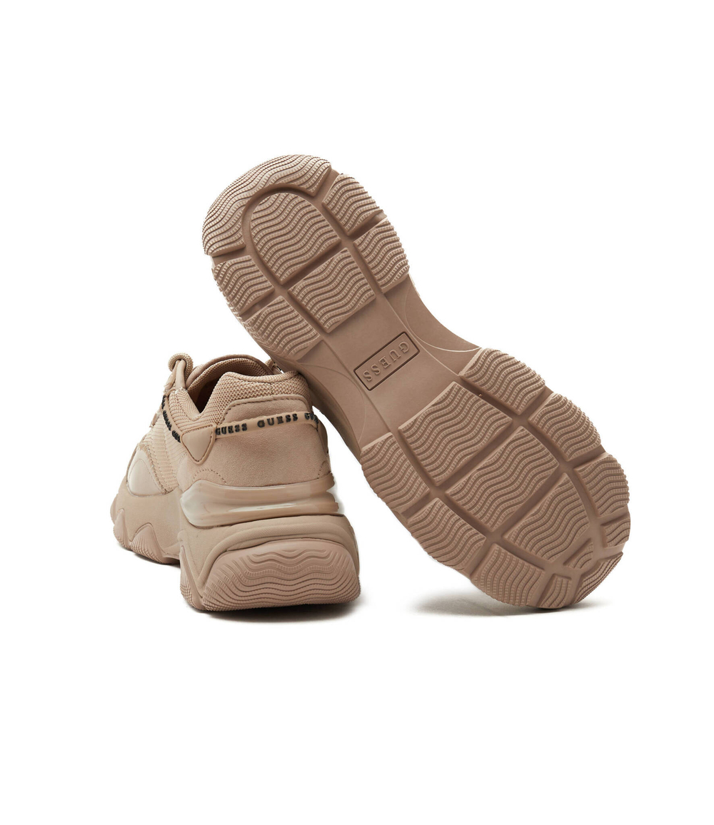 кроссовки micola Guess - бежевый(FL7MIC LEA12)