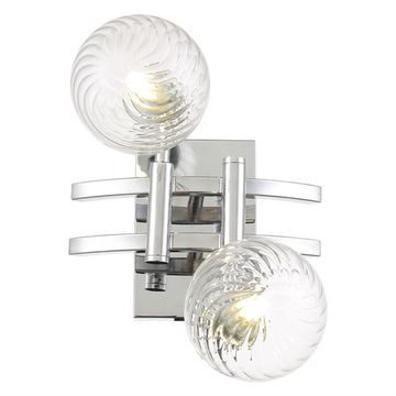 Бра 2*G9 LUXURY AP2 CHROME хром Crystal Lux