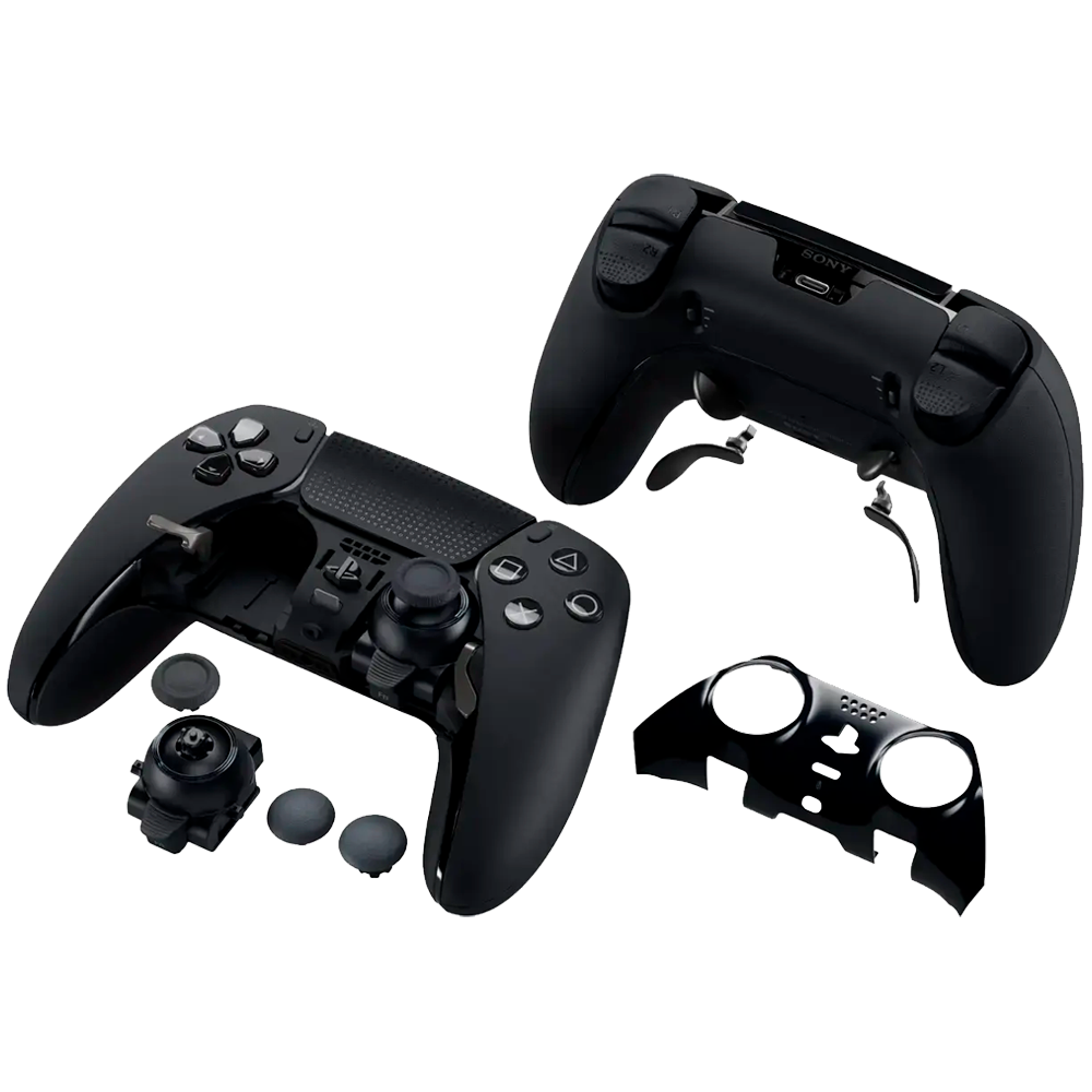 Беспроводной геймпад Sony DualSense Edge для игровой консоли PlayStation 5, Midnight Black (Черная полночь)