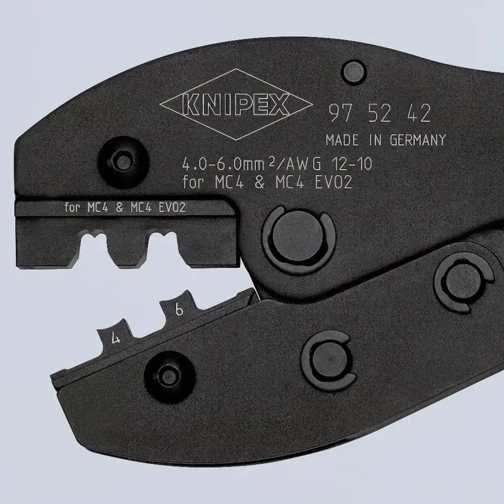 Клещи для обжима разъемов MC4®/MC4® EVO 2 Knipex 97 52 42