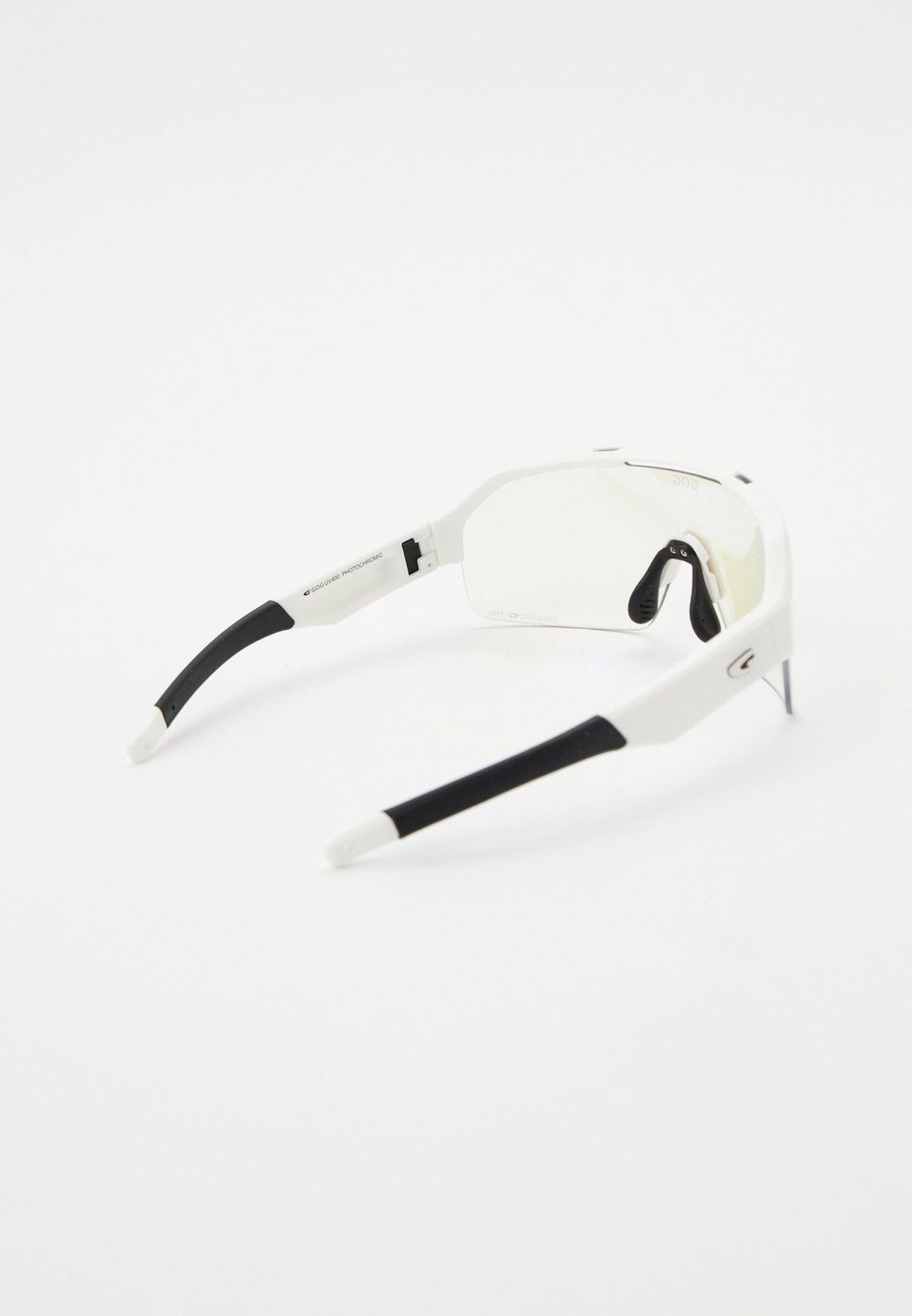 Спортивные очки с диоптриями GOG Thor C / Matt White-Black / Photochromic Blue Lens