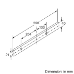 Встраиваемая вытяжка Bosch DFR067T51
