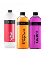 Shine Systems набор для трехфазной мойки FastQuartz + OrangeBomb + PreWash 900мл