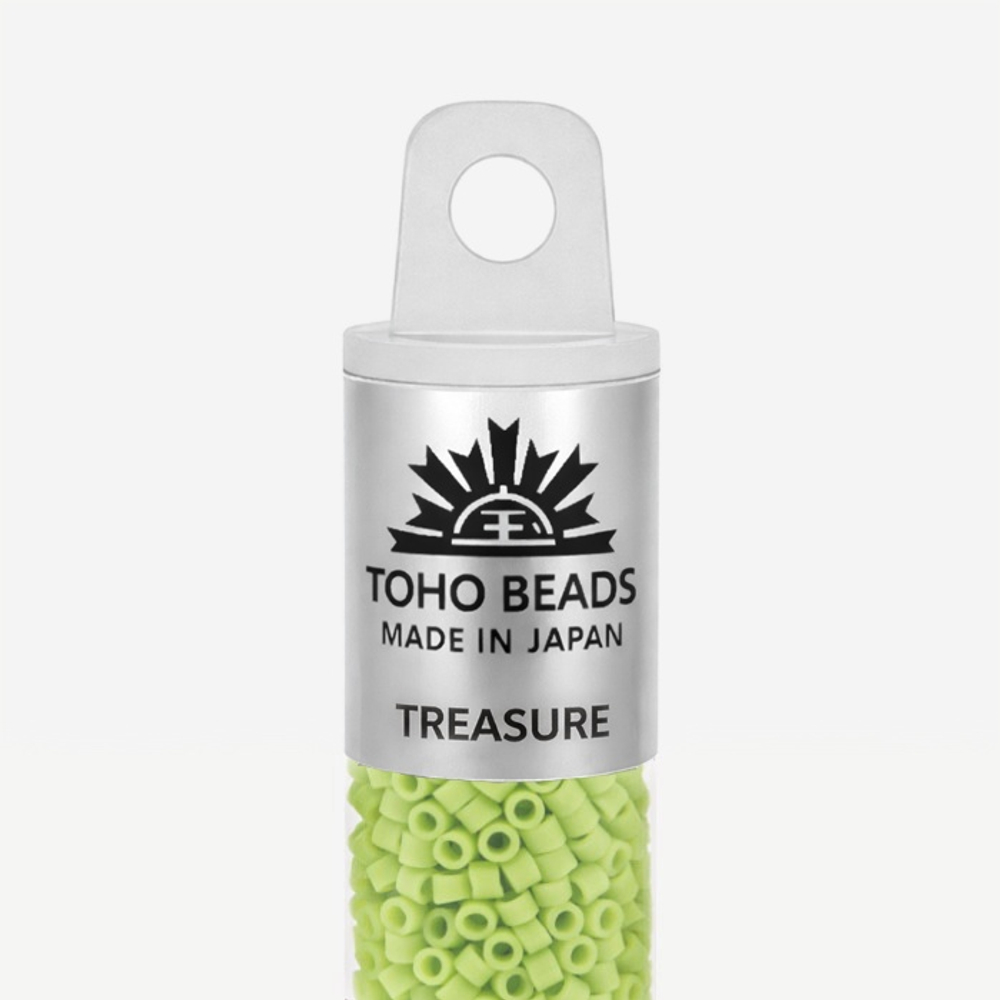 Японский бисер TOHO Treasure (№44F), непрозрачный матовый