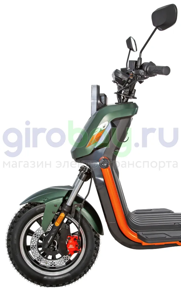 Электроскутер WENBOX U2 1500W (60V/30Ah) - Зелёный фото №8
