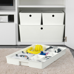 IKEA KUGGIS  (ИКЕА КУГГИС)  -  Вставка с 6 отделениями - белый