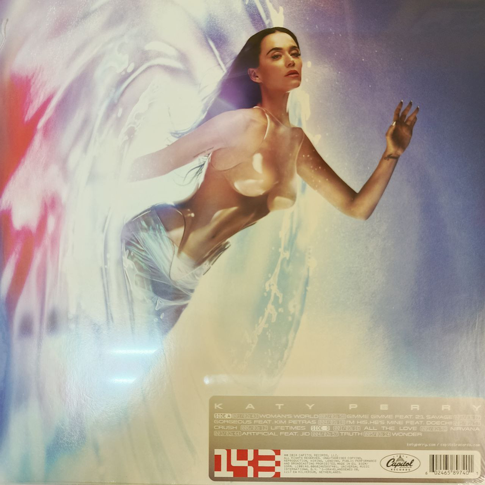 Katy Perry ‎– 143 (Европа 2024г.) Silver