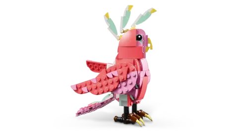 Конструктор LEGO Creator 31170 Дикие животные: Розовый фламинго, 3в1