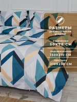 Постельное белье семейное хлопок 50x70 Детройт