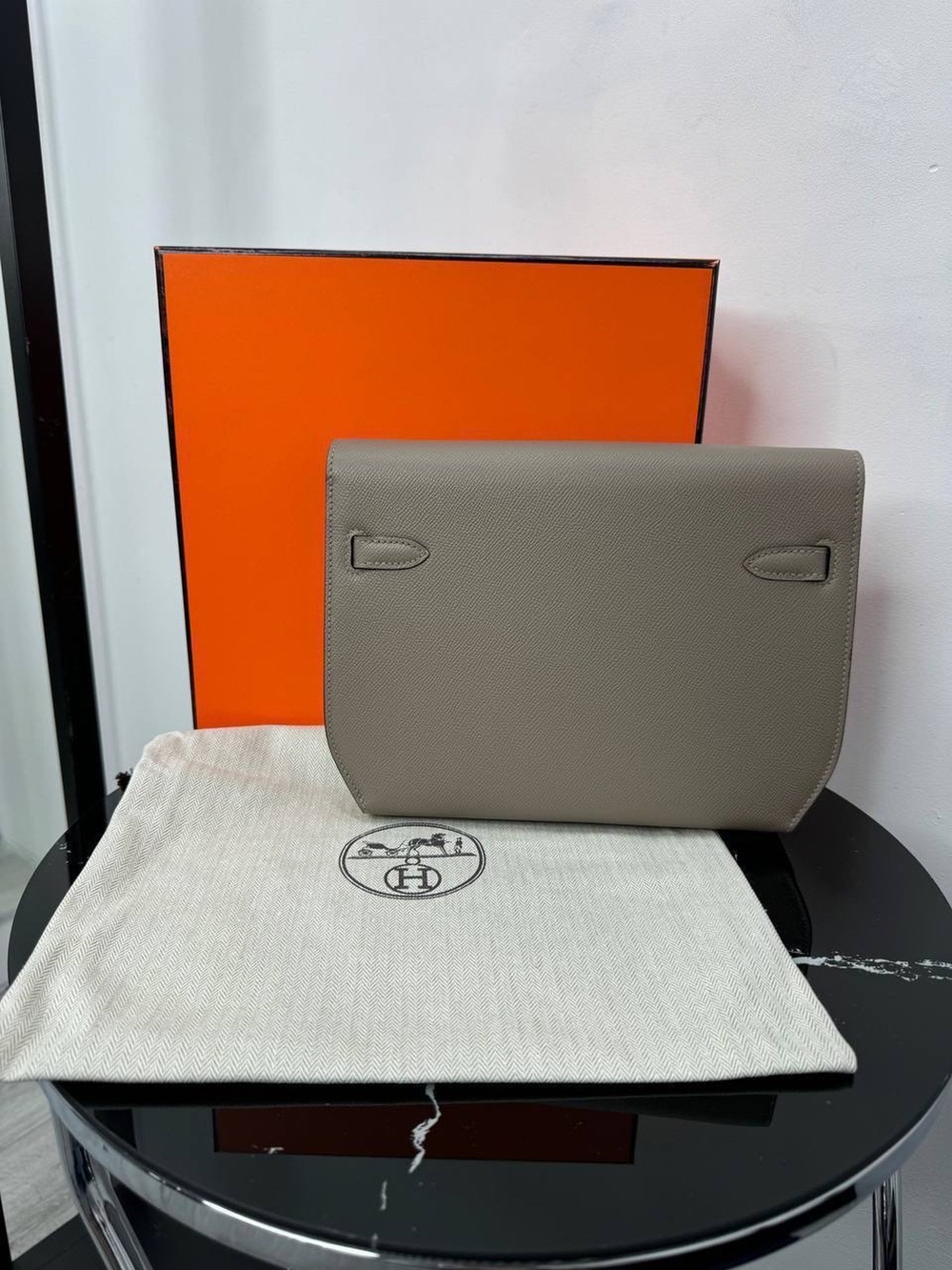 Сумка через плечо Hermes Kelly Depeches 25