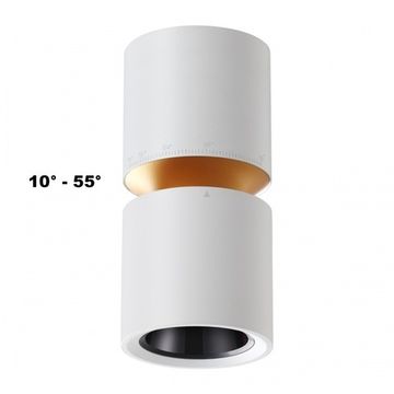 Накладной светодиодный светильник 10W/3W 3000К 359337 белый Aristo Novotech