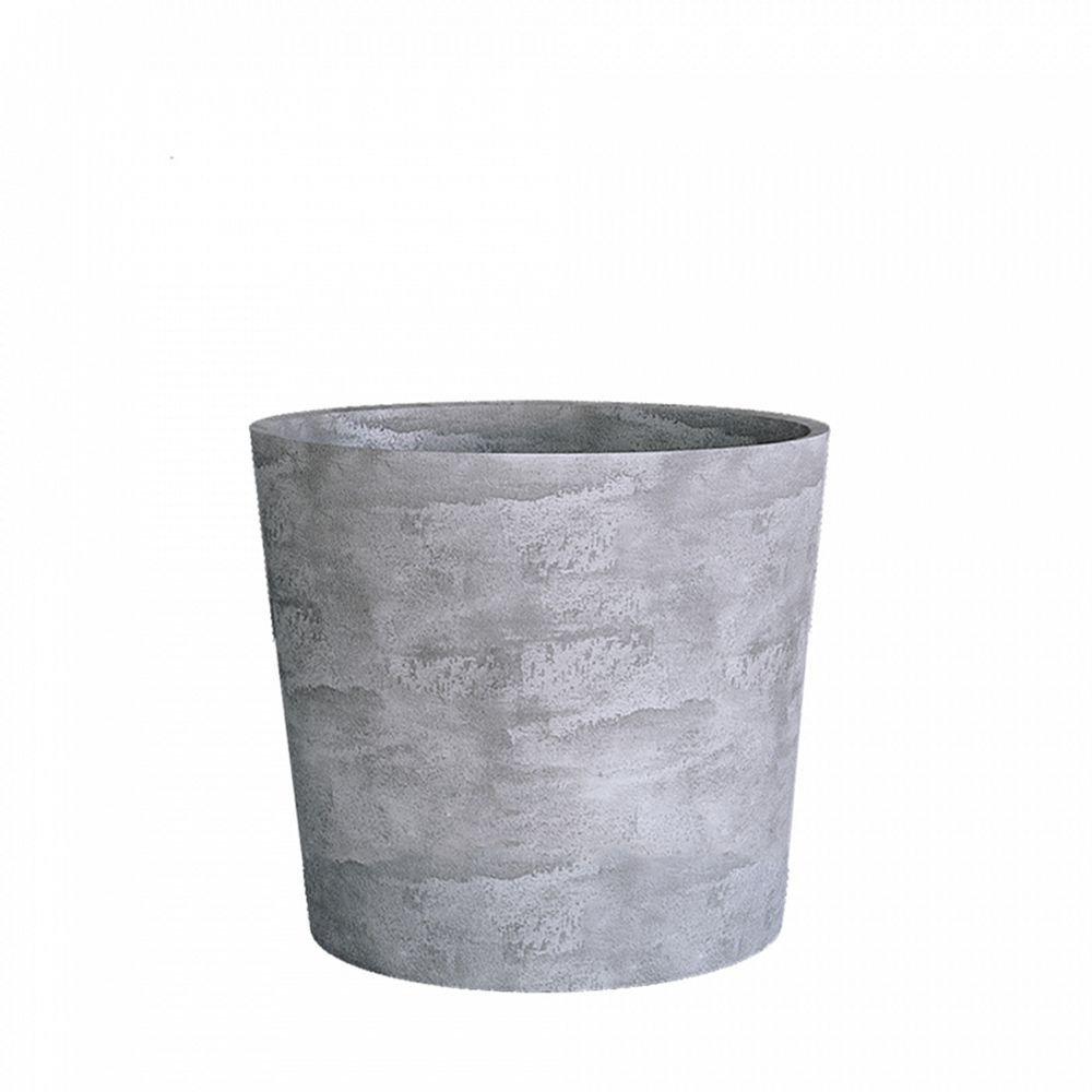 Кашпо CRATER CONCRETE GREY LIGHT D50 H75