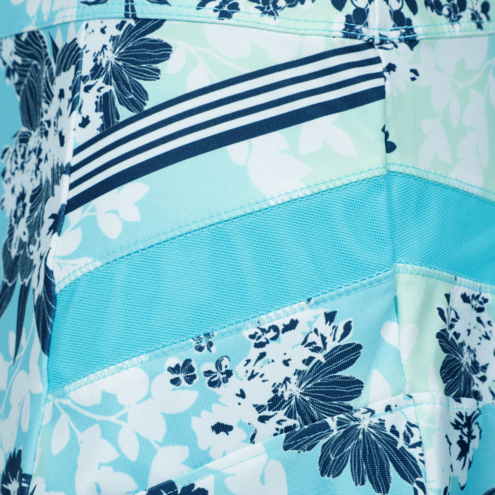 Женская теннисная юбка Lucky in Love Long Garden Party Skirt Women - Light Blue, Multicoloured