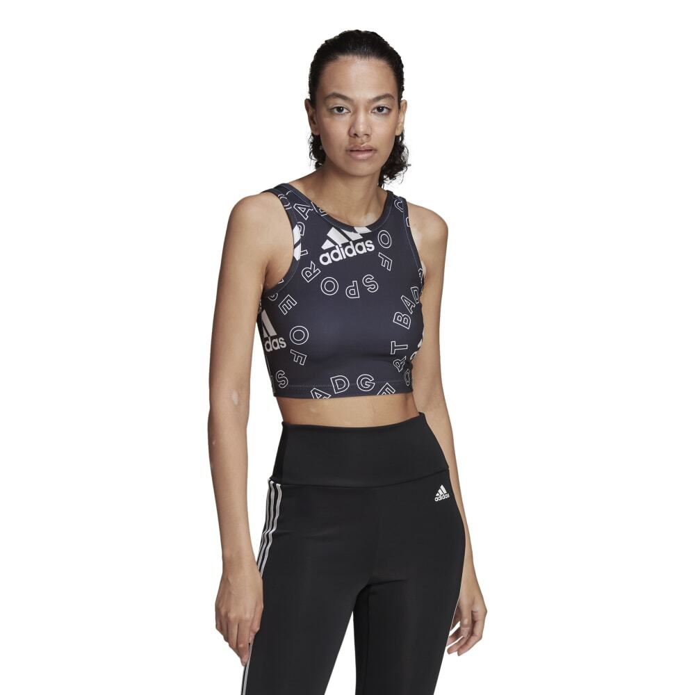 Топ спортивный женский ADIDAS W BLUV Q1 CRO