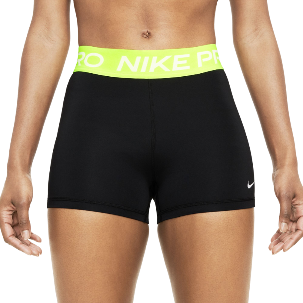Женские Шорты теннисные Nike Pro 365 Short 3in - черный