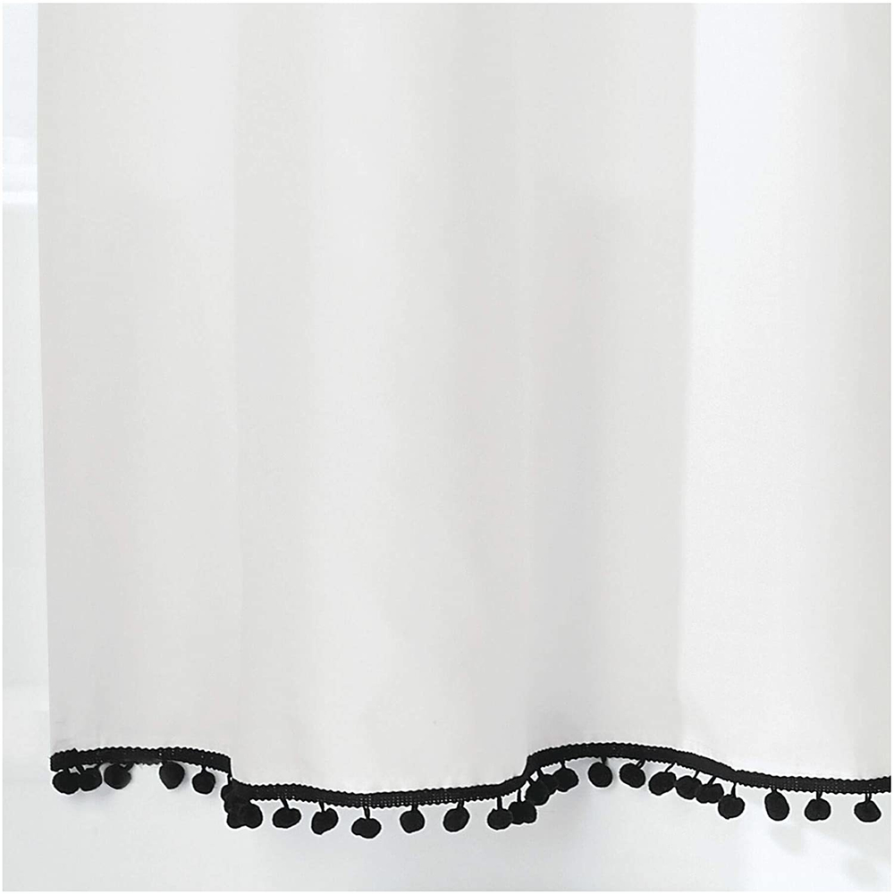 Шторка для ванной 180х200 Carnation Home Fashions Pompon