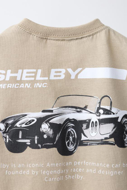 ZARA ФУТБОЛКА SHELBY®, БЕЖЕВЫЙ