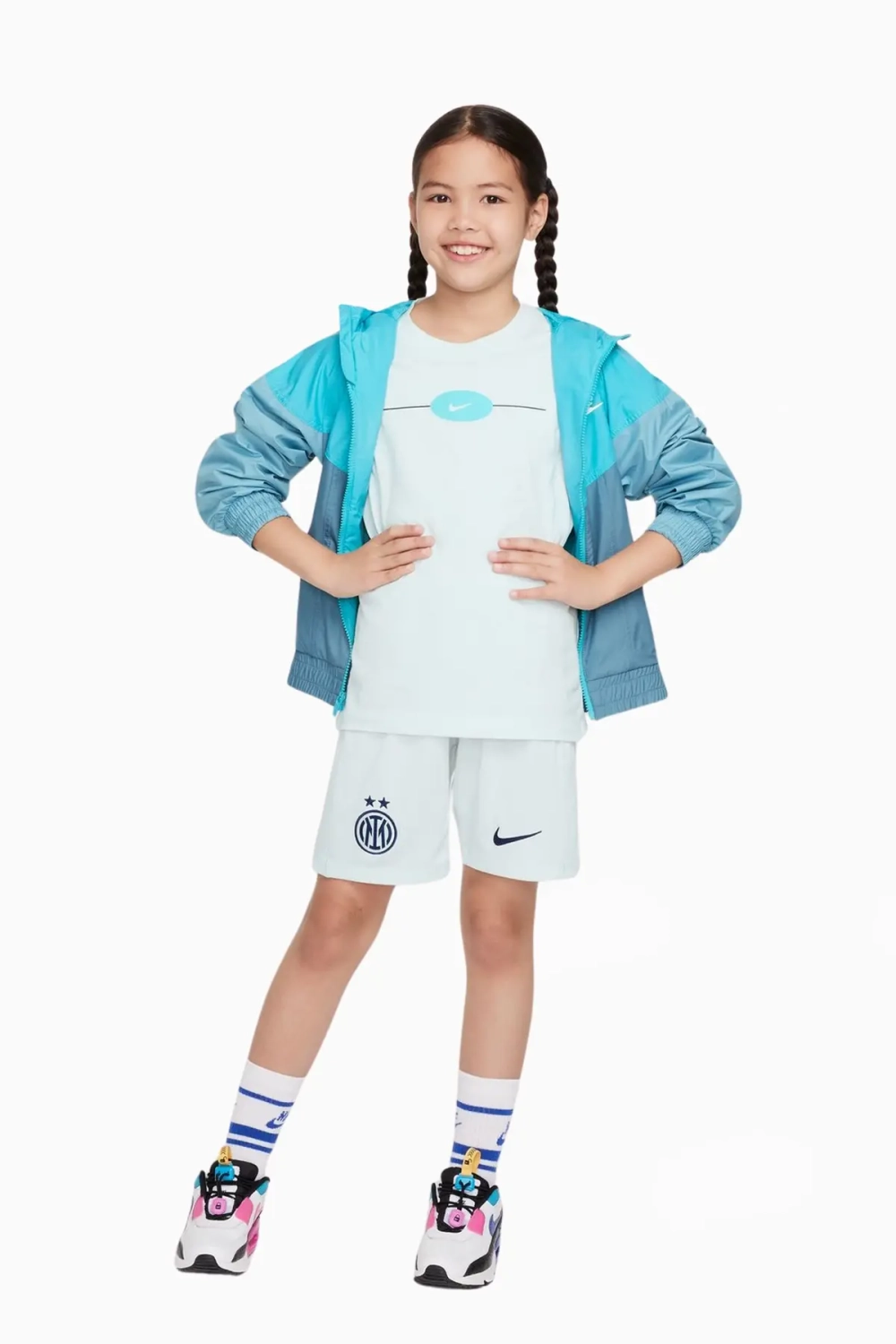 Футболка Nike Inter Milan 25/26 Play Tee Junior - голубой