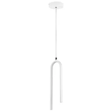 Подвесной светильник LED 8W 3000K 749016 белый Saturno Lightstar