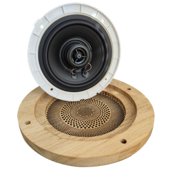 Динамик для сауны круглый SW 525 white, (Врезной белый, 8 ohm, 45w, диаметр 165мм) AMG