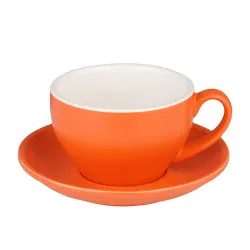 Чайная пара 300 мл оранжевая матовая d 10,3 см h6,6 см Barista (Бариста) P.L. Proff Cuisine [6]