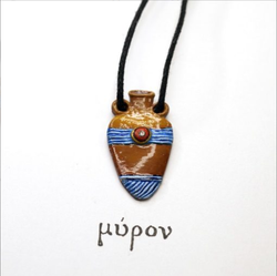 Медальон «Миро драгоценное» (авторская роспись)