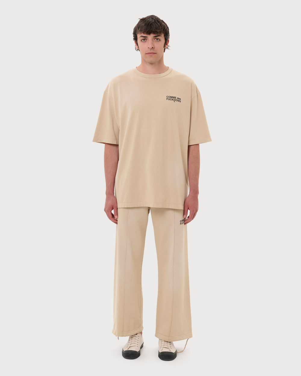 COMME DES FUCKDOWN БРЮКИ БЕЖЕВЫЕ