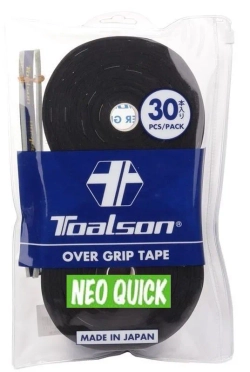 Теннисные намотки Toalson Neo Quick 30P - black