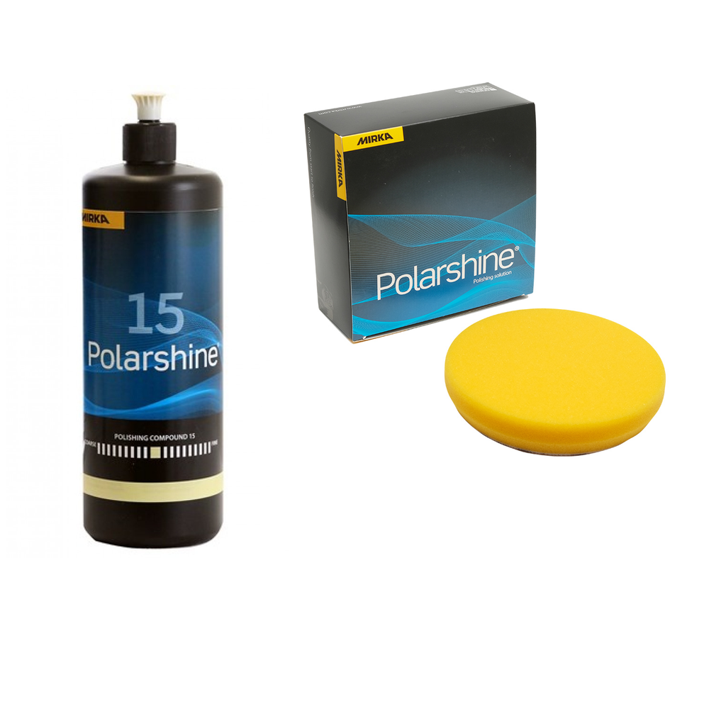 ОСЕНЬ ДЕШЕВЛЕ 2026 ХИТ! Полировальная паста Mirka Polarshine 15 1 л 7994015111
