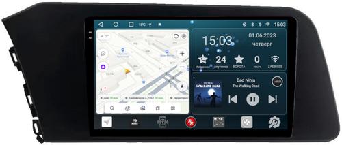 Магнитола для Hyundai Elantra 2021+ - RedPower 294 Android 10, Быстрая, QLED+2K, CarPlay, SIM-слот