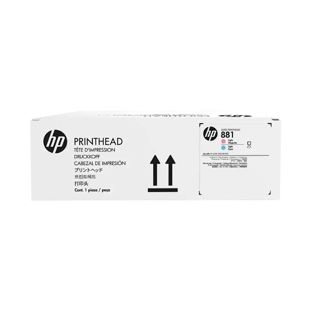 Печатающая головка HP 881 (CR329A) для Latex Printer 1500/3000/3100/3500/3600/3800 light magenta, light cyan