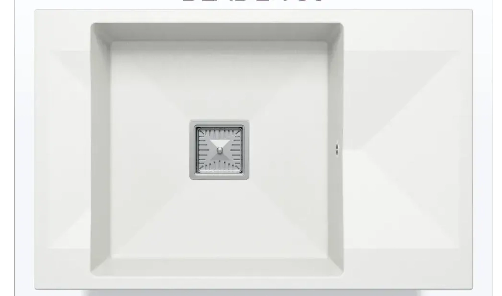 Смеситель VICTORIA белый №923, туман, белый хлопок №36