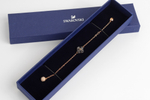 Браслет Swarovski украшенный двухцветным клевером