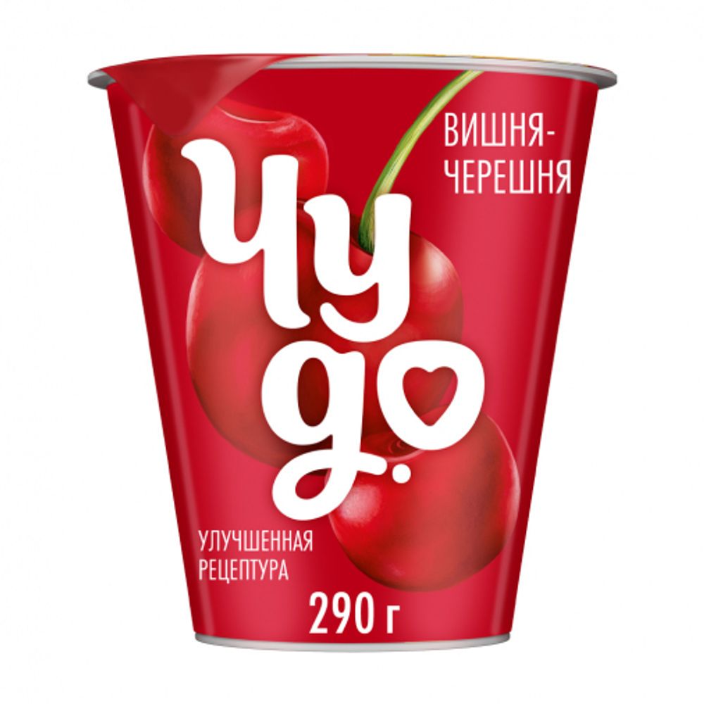Йогурт Чудо 2% Вишня-черешня 290г