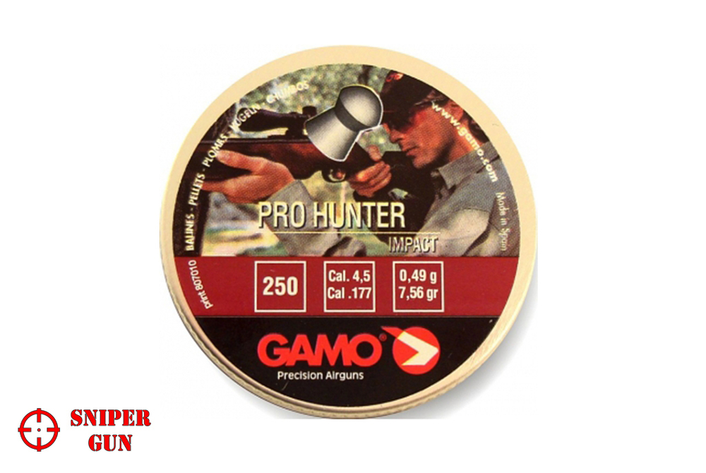 Пули пневматические Gamo Pro-Hunter 4,5 мм (250 шт)