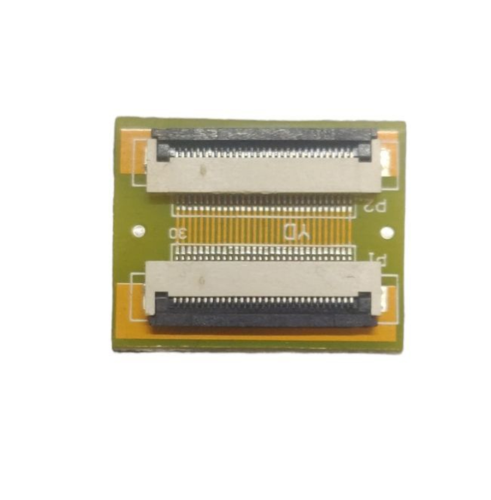 Адаптер (удленнитель, переходник) для шлейфа FFC 30 pin Шаг 0.5mm на печатной плате