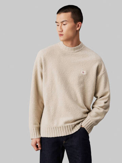 Свитер CALVIN KLEIN JEANS - бежевый(J30J326202)