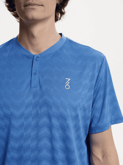 Поло мужское 7/6 Ankl Polo 2.0 - Rigatta Blue