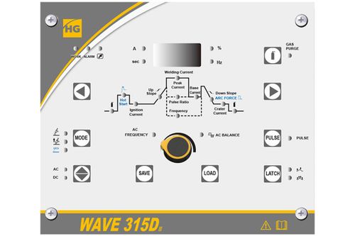 Аппарат аргонодуговой сварки HUGONG WAVE 315D III AC/DC - [380В / 18-250А / TIG] с БО и тележкой
