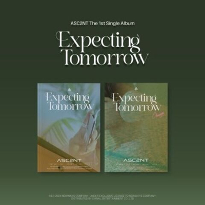 Альбом ASC2NT - EXPECTING TOMORROW 1st Single Album 2 Version SET