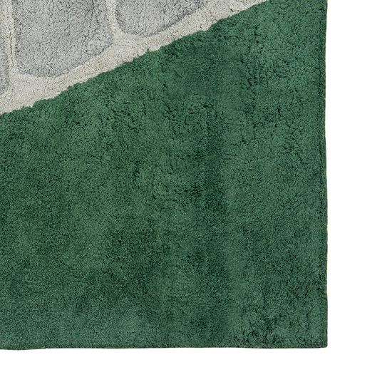 Ковер из хлопка с рисунком tea plantation из коллекции terra, 160х230 см