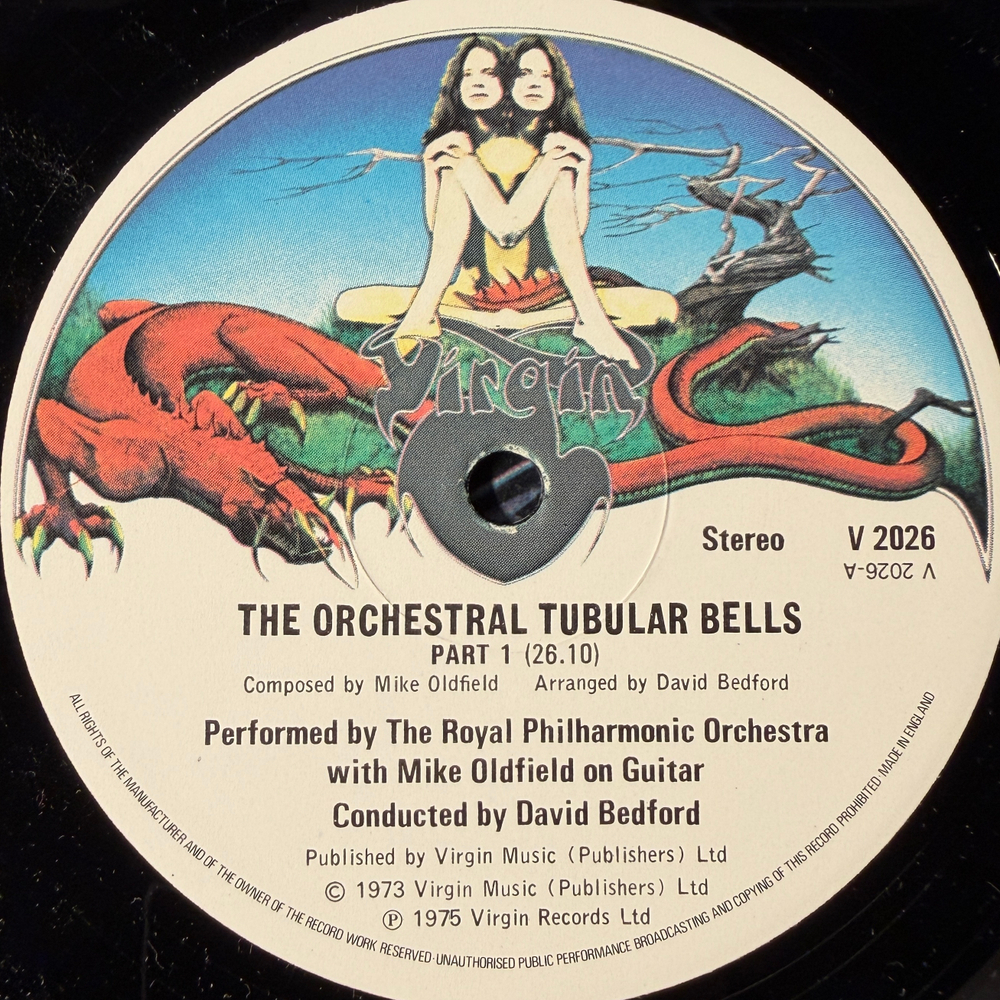 The Royal Philharmonic Orchestra With Mike Oldfield - The Orchestral Tubular Bells (Англия 1975г.)